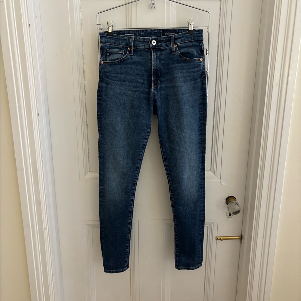 AG Women's High-Rise Farrah Slim Jeans